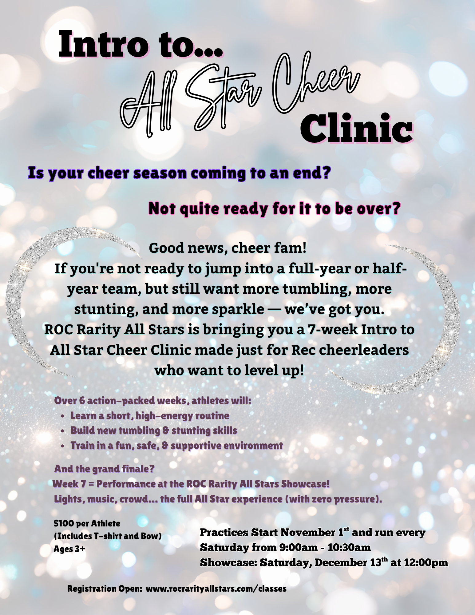 Intro to All Star Cheer Camp | Kids Out and About Rochester