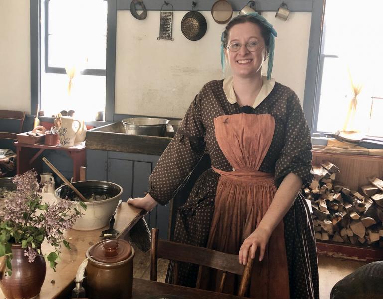 Cooking at Genesee Country Village & Museum