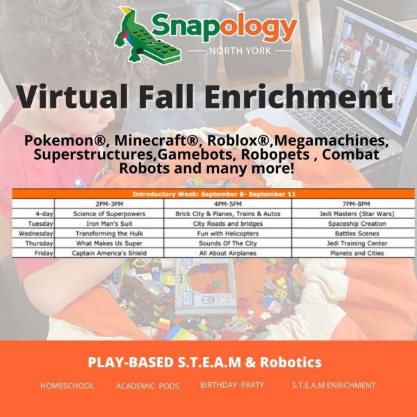 Virtual Online Learning Resources Kids Out And About Rochester - roblox game design ages 7 9 13 sep 2019